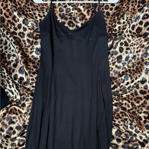 Black Maxi urban outfitters dress